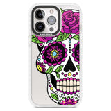 Purple Floral Sugar Skull