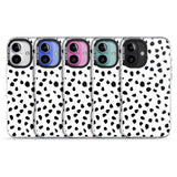 iPhone 16 Pro Max Dalmatian Print Black Impact Phone Case