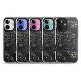 iPhone 16 Pro Max Suns & Planets Black Impact Phone Case