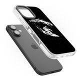 iPhone 16 Pro Max Surfing Astronaut Black Impact Phone Case