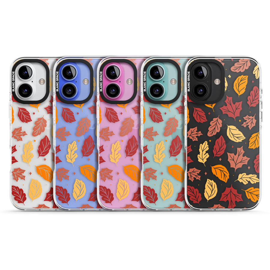 Autumn Leaves Impact Phone Case for iPhone 16, iPhone 16 Plus