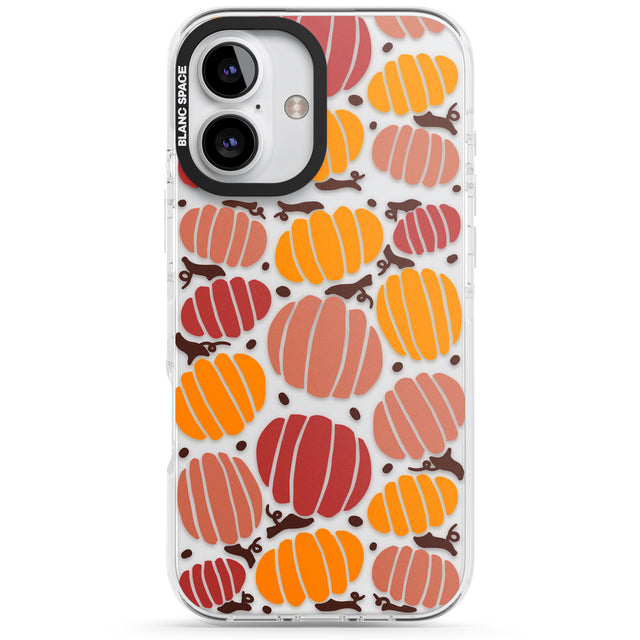 Autumn Pumpkin Patch Impact Phone Case for iPhone 16, iPhone 16 Plus