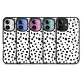 iPhone 16 Pro Max Dalmatian Print Black Impact Phone Case