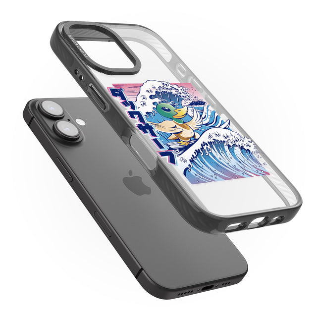 iPhone 16 Pro Max Duck Surf Black Impact Phone Case