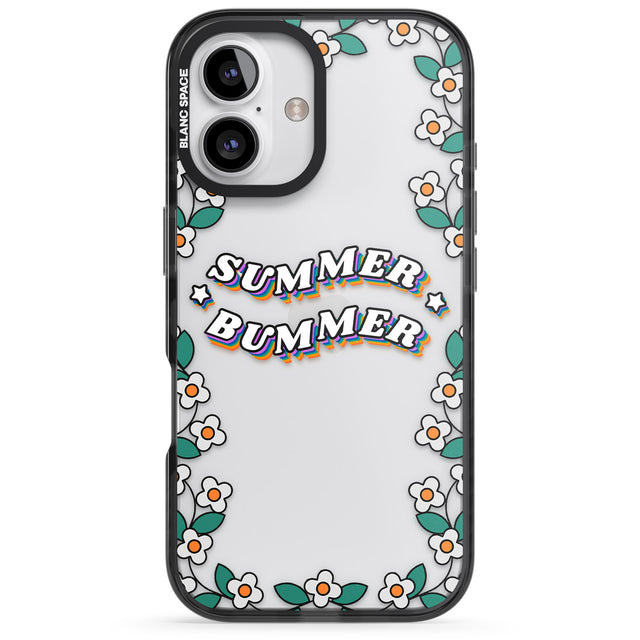 iPhone 16 Summer Bummer Clear Impact Phone Case