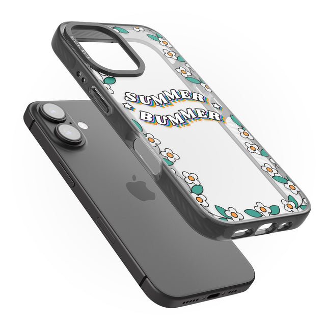 iPhone 16 Summer Bummer Clear Impact Phone Case