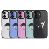 iPhone 16 Pro Max Personalised Border Collie Black Impact Phone Case