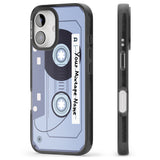 iPhone 16 Pro Max Personalised Industrial Mixtape Black Impact Phone Case