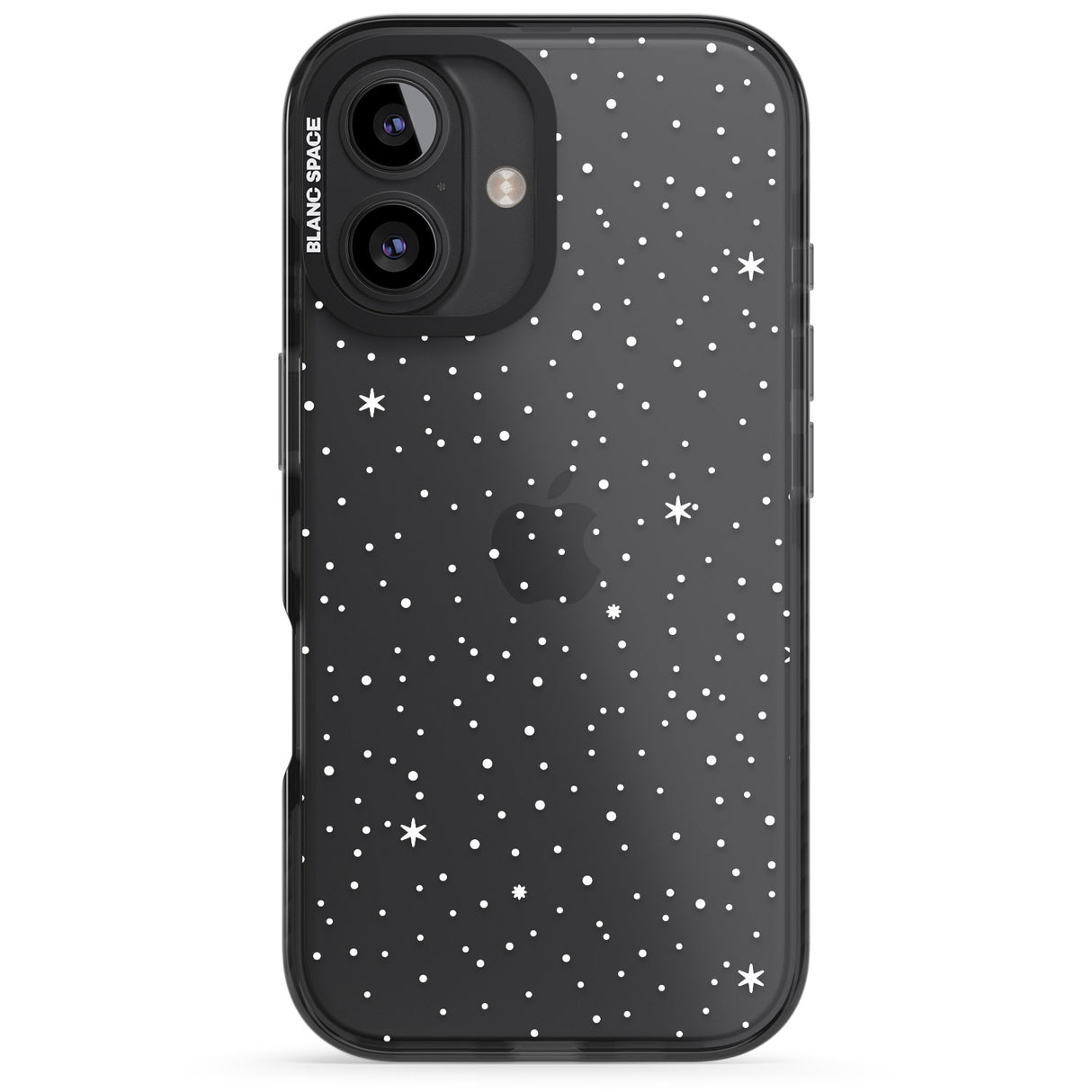 iPhone 16 Pro Max Celestial Starry Sky White Black Impact Phone Case