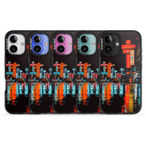 iPhone 16 Pro Max Neon City Black Impact Phone Case