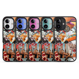 iPhone 16 Pro Max Vintage Collage: New York Mix Black Impact Phone Case