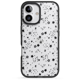 iPhone 16 Pro Max Solid Stars Black Impact Phone Case