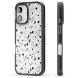 iPhone 16 Pro Max Solid Stars Black Impact Phone Case