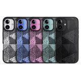 iPhone 16 Pro Max Pattern Mashup (Black) Black Impact Phone Case