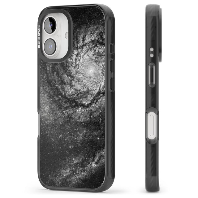 iPhone 16 Pro Max Night Sky Galaxies: Milky Way Galaxy Black Impact Phone Case