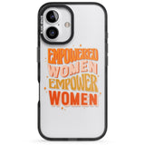 iPhone 16 Pro Max Empowered Women Black Impact Phone Case