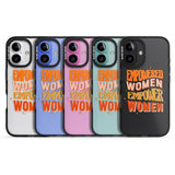 iPhone 16 Pro Max Empowered Women Black Impact Phone Case