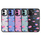 iPhone 16 Pro Max Pink Eye Blotches Black Impact Phone Case