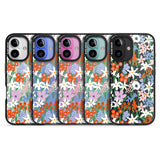 iPhone 16 Pro Max Springtime Meadow: Transparent Black Impact Phone Case