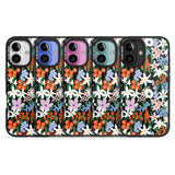 iPhone 16 Pro Max Springtime Meadow: Solid Black Impact Phone Case