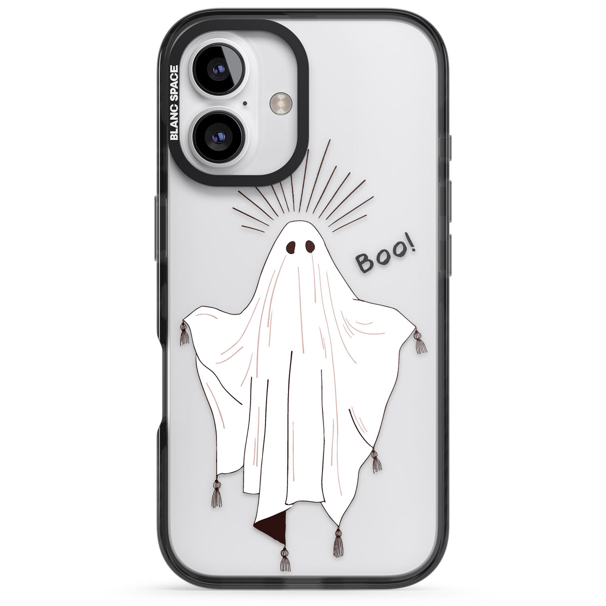 iPhone 16 Pro Max BOO! Black Impact Phone Case