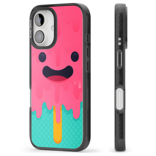 iPhone 16 Pro Max Ice Lolly Black Impact Phone Case