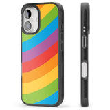 iPhone 16 Pro Max Lucky Rainbow Black Impact Phone Case