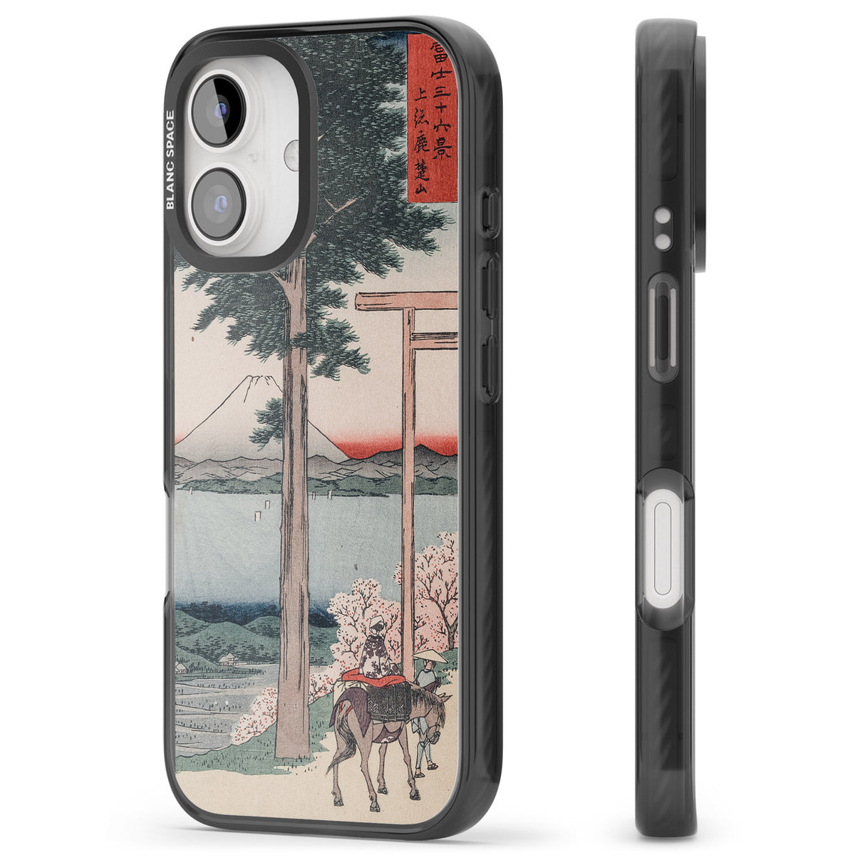 iPhone 16 Pro Max Gates to Mt. Fuji Black Impact Phone Case