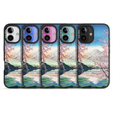 Mt. Fuji from Lake Kawaguchi Black Impact Phone Case for iPhone 16, iPhone 16 Plus