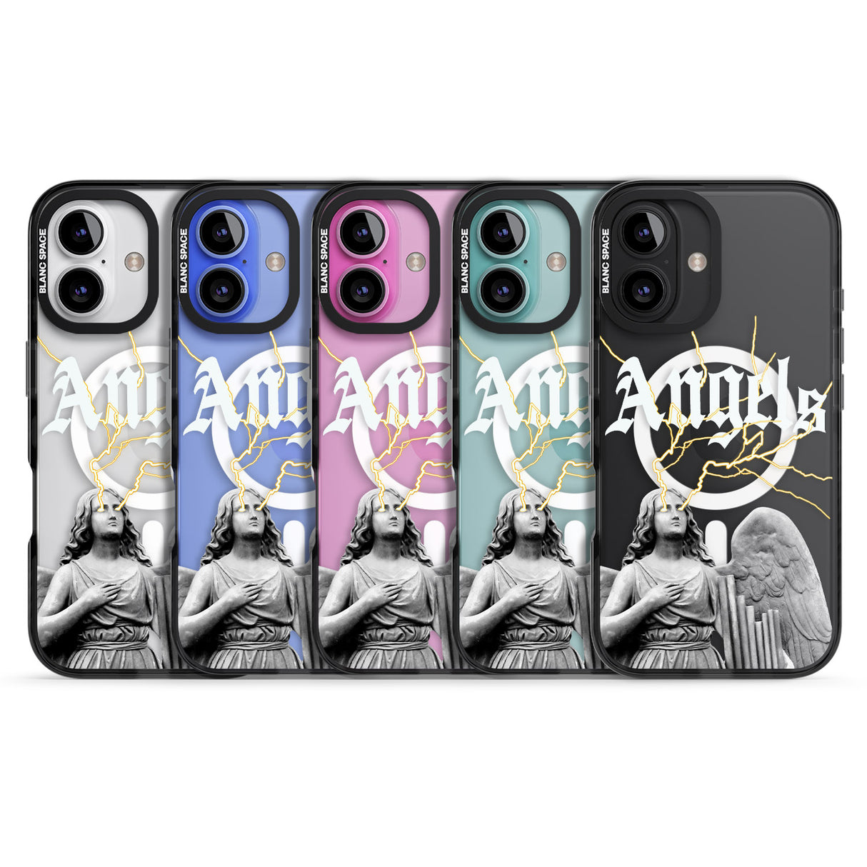 iPhone 16 Pro Max ANGELS Black Impact Phone Case