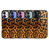 iPhone 16 Pro Max Leopard Print Black Impact Phone Case