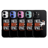 iPhone 16 Pro Max I Need More Space Black Impact Phone Case