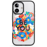 iPhone 16 Pro Max Be You Black Impact Phone Case