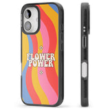 iPhone 16 Melting Flower Power Clear Impact Phone Case