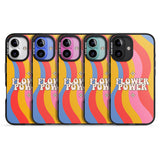 iPhone 16 Melting Flower Power Clear Impact Phone Case