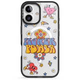 iPhone 16 Flower Power Clear Impact Phone Case