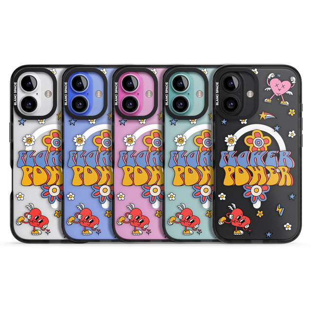 iPhone 16 Flower Power Clear Impact Phone Case