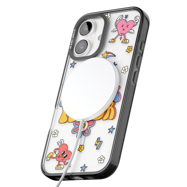 iPhone 16 Flower Power Clear Impact Phone Case