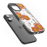 iPhone 16 Pro Max Mellow Flowers Black Impact Phone Case + Magsafe