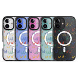 iPhone 16 Pro Max Free the boob (Mixed Colours) Black Impact Phone Case