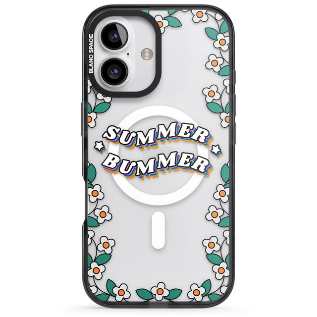 iPhone 16 Summer Bummer Clear Impact Phone Case