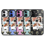 iPhone 16 Pro Max Personalised Pug - Dog Photo Black Impact Phone Case