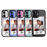 iPhone 16 Pro Max Personalised Instant Camera Photo Black Impact Phone Case