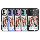 iPhone 16 Pro Max Personalised Daisy Instant Photo Black Impact Phone Case