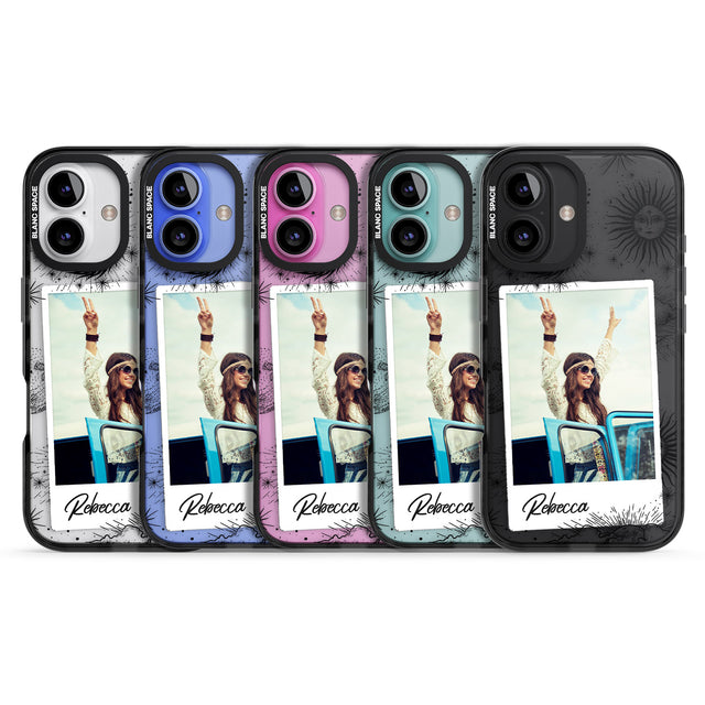 iPhone 16 Pro Max Personalised Astrology Instant Photo Black Impact Phone Case