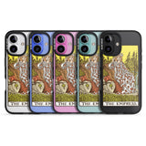 iPhone 16 Pro Max Personalised The Empress Tarot Card - Colour Black Impact Phone Case