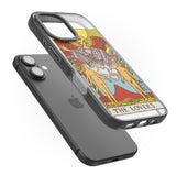 iPhone 16 Pro Max Personalised The Lovers Tarot Card - Colour Black Impact Phone Case