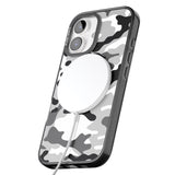 iPhone 16 Pro Max Grey Camo Black Impact Phone Case