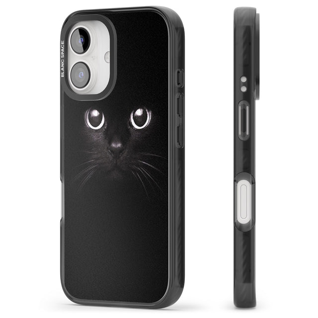 iPhone 16 Pro Max Black Cat Black Impact Phone Case