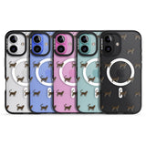 iPhone 16 Pro Max Bengal Cat Pattern Black Impact Phone Case